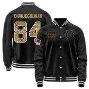 Men's Albert Okwuegbunam Jr. Indianapolis Colts Black Salute to Service Sideline Performance Jacket