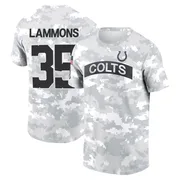 Men's Chris Lammons Indianapolis Colts Camo Arctic 2024 Salute to Service Performance T-Shirt