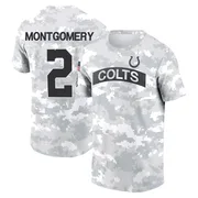 Men's D.J. Montgomery Indianapolis Colts Camo Arctic 2024 Salute to Service Performance T-Shirt