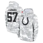 Men's Jaylon Carlies Indianapolis Colts Camo Arctic 2024 Salute to Service Club Fleece Pullover Hoodie