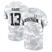 Men's Kody Case Indianapolis Colts Camo Arctic 2024 Salute to Service Performance T-Shirt