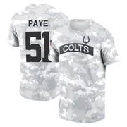 Men's Kwity Paye Indianapolis Colts Camo Arctic 2024 Salute to Service Performance T-Shirt