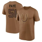 Men's Kwity Paye Indianapolis Colts Legend Brown 2023 Salute To Service Performance T-Shirt