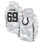 Men's Pheldarius Payne Indianapolis Colts Camo Arctic 2024 Salute to Service Club Fleece Pullover Hoodie