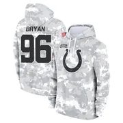 Men's Taven Bryan Indianapolis Colts Camo Arctic 2024 Salute to Service Club Fleece Pullover Hoodie