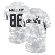 Men's Will Mallory Indianapolis Colts Camo Arctic 2024 Salute to Service Performance T-Shirt