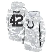 Women's Marcel Dabo Indianapolis Colts Camo Arctic 2024 Salute to Service Club Fleece Pullover Hoodie