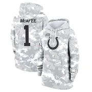 Women's Pat McAfee Indianapolis Colts Camo Arctic 2024 Salute to Service Club Fleece Pullover Hoodie