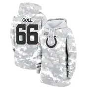 Women's Ryan Coll Indianapolis Colts Camo Arctic 2024 Salute to Service Club Fleece Pullover Hoodie