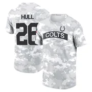 Youth Evan Hull Indianapolis Colts Camo Arctic 2024 Salute to Service Performance T-Shirt