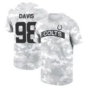 Youth Raekwon Davis Indianapolis Colts Camo Arctic 2024 Salute to Service Performance T-Shirt